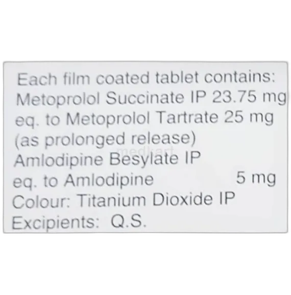 amtas m 25mg tablet 15's